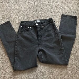 Madewell: The Curvy Vintage Jean Black Denim size 26